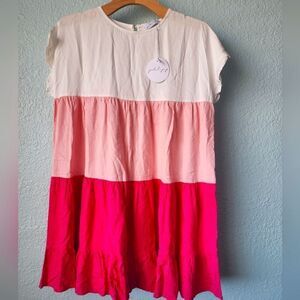 Petal and Pup babydoll colorblock dress new with tags size small